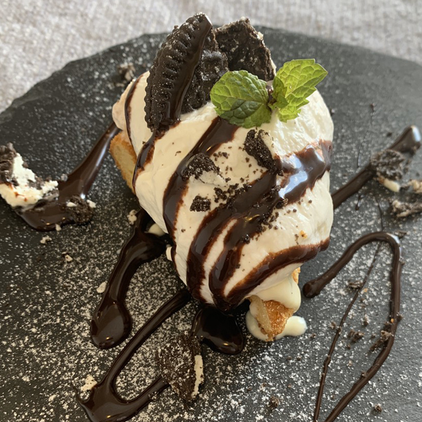 オレオのダブルチョコワッフル
