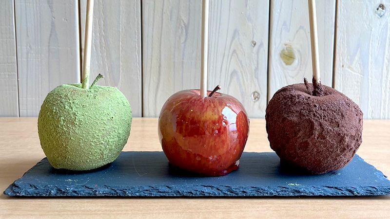 【24年最新】奈良市でりんご飴って食べれる？プラフィーノホームカフェの「かじりんご」とは